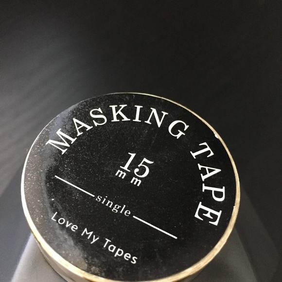 3 Gold Metallic Masking Tape - Planner Tape - Picture 5 of 7